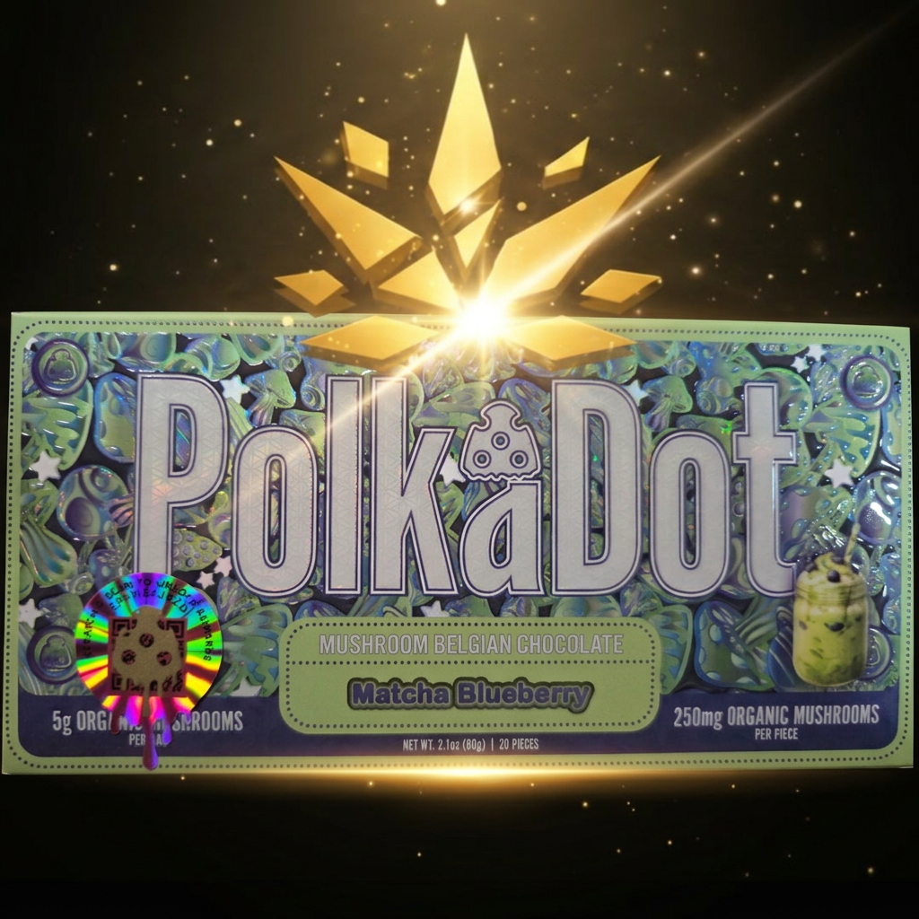 Matcha Blueberry Polka Dot 4g